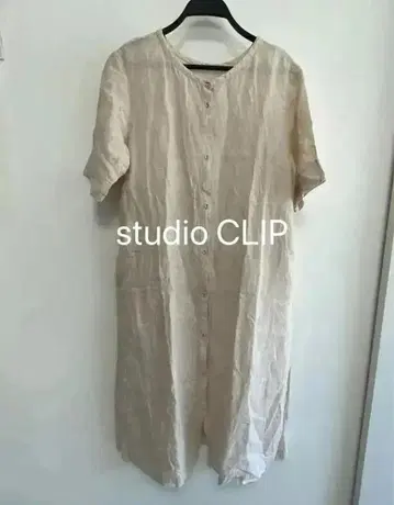 studio CLIP 셔츠 원피스 M