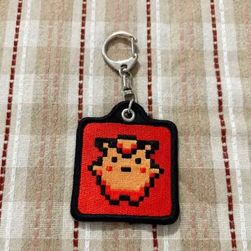 포켓몬 금은 25주년 자수 키링