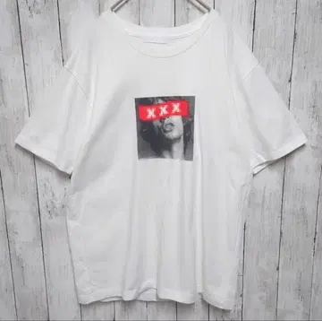 화이트 T셔츠 GOD selection xxx 믹 재거