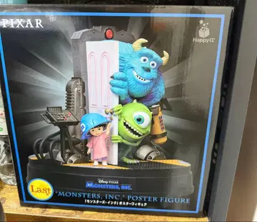 PIXAR 몬스터즈 잉크 포스터 피규어 라스트 원상
