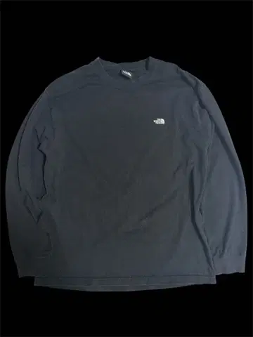THE NORTH FACE 블랙 긴팔 티셔츠