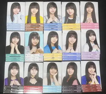 노기자카46 우미베 아카리 브로마이드 묶음 판매 15컴프