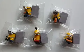 미니언즈 가챠 미니언 메이드 브레이크 타임 마스코트 전 5종 세트
