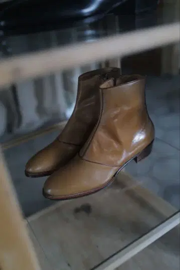 카키노하 Le Yucca's Ex 'FILETTO' Zip Boots