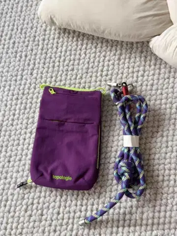 토폴로지 Topologie 폰 사코슈 미니 숄더백 퍼플