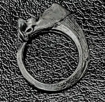 초레어 16FW JULIUS 실버925 크로우 반지 율리우스 17호