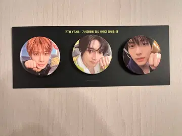 TXT weverse GB 특전 캔뱃지 수빈 범규 태현 세트