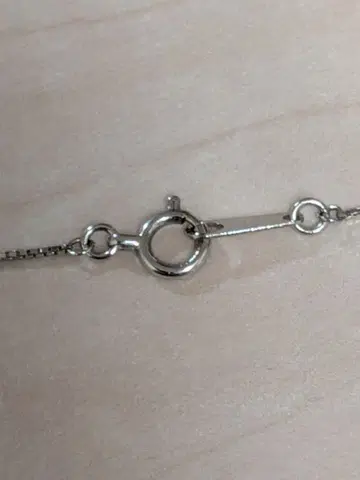 K10 화이트 골드 베네치안 체인 목걸이 0.9그램