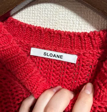 SLOANE 스론 20ss 3G 코튼 하찌 크루넥