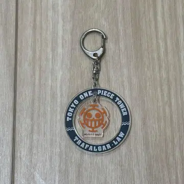 도쿄 원피스 타워 한정판 흔들흔들 해적기 아크릴 키링 로
