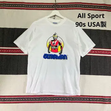 90s USA제 All Sport 울트라맨 빈티지 T셔츠 인기 레어