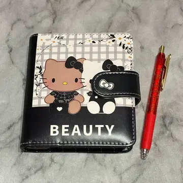 키티 바인더 씰북 선탠 키티 볼펜