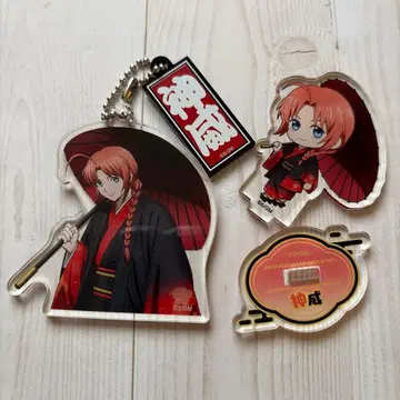 은혼 카무이 아크릴 키링 & 아크릴 스탠드 2점 세트