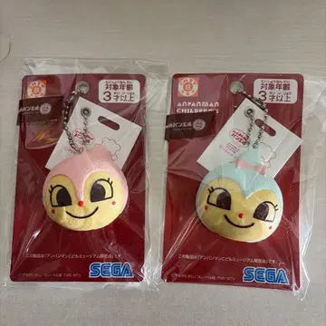 호빵맨 뮤지엄 한정판 코킨짱 짤랑이 키링