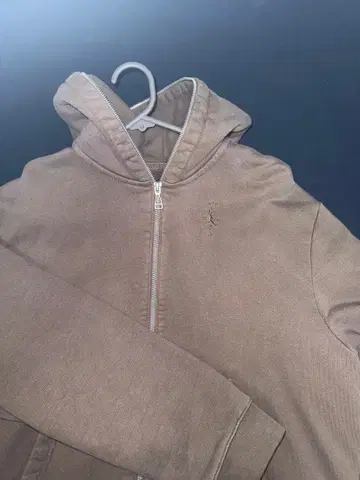 조던 브라운 travis 콜라보 후드 부착 후드티