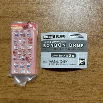 산리오 봉봉 드롭 씰 미니어처 참 키티2