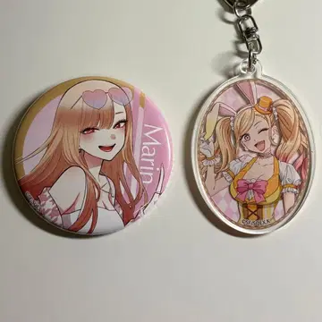 그 비스크돌은 사랑을 한다 비스크돌전 키타가와 마린 캔뱃지 키링