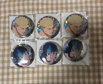 주술회전 캔뱃지 츠지카네 사카라 호로그램 캔뱃지