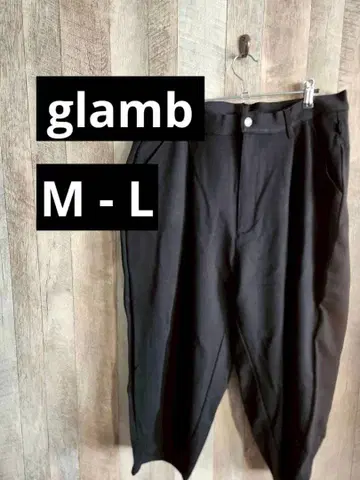 glamb 그램 세루엘 팬츠 7부 기장 하프 팬츠