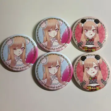 그 비스크돌은 사랑을 한다 키세코이 한텐 키타가와 마린 캔뱃지 5점