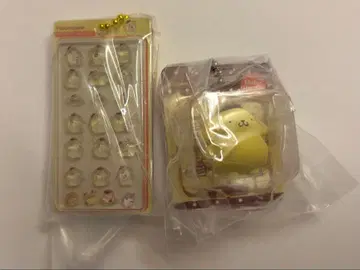 폼폼푸딩 패키지 미니어처 참 모자 꽁지 드롭 씰 가챠가챠