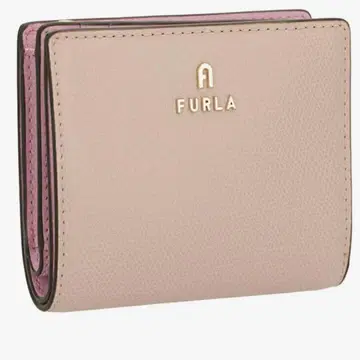 FURLA 이단 접이식 지갑 핑크