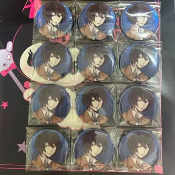 문호 스트레이독스 문스 홀로그램 캔뱃지 novels 다자이 오사무 12개