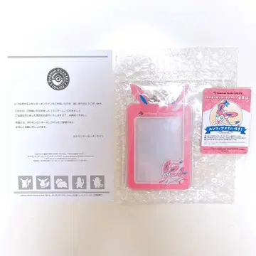 포켓몬 센터 온라인 미니게임 A상 아크릴 카드 케이스 니피아