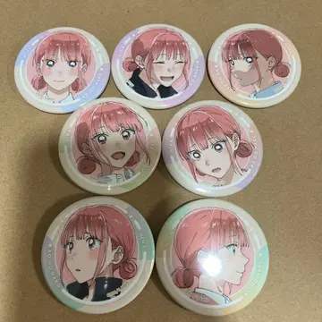 푸른상자 초노 히나 얼굴 콜렉션 캔뱃지 7종 세트 굿즈