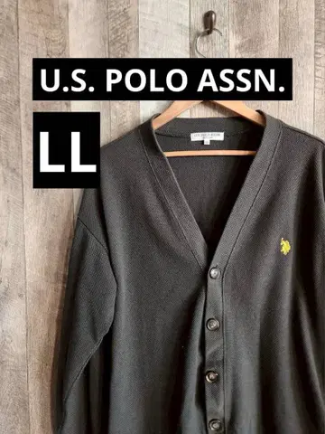 U.S. POLO ASSN. 가디건 LL 카키