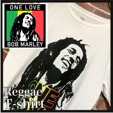BOB MARLEY 밥 말리 ZION 원러브 밴딩t셔츠 M 구제 의류