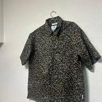 초레어 freak's store Airide 반팔 셔츠 레오파드 무늬 L