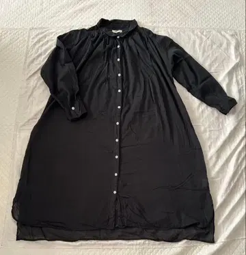 개더 셔츠 원피스 studioCLIP 롱 원피스 루즈핏