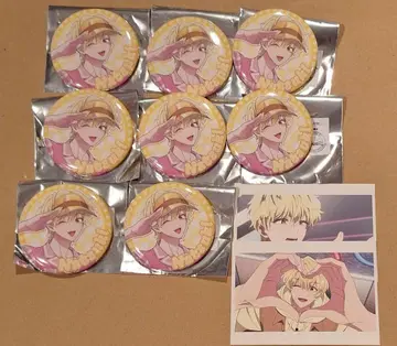 타몬 군 지금 어느 쪽!? 카페 캔뱃지 나츠키 8점 세트 증정품 포함