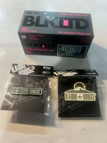KAIDO HOUSE VENICE BLK BMW PIN 포함