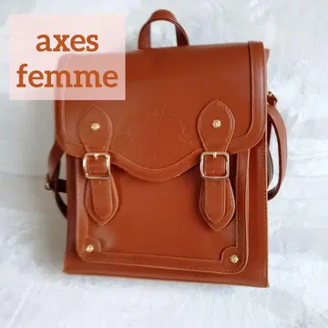 axes femme 사첼백 3way 브라운