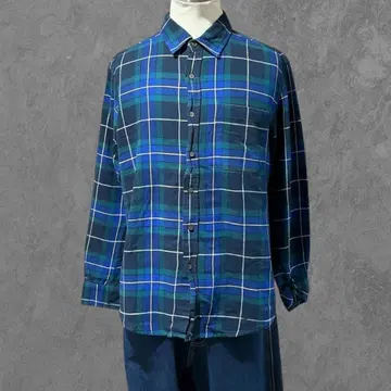 90s 00s 체크 플란넬 셔츠 아메카지 구제 의류 vintage