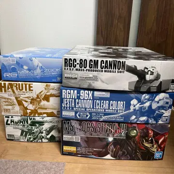 건담 프라모델 HG RG MG 6체 세트