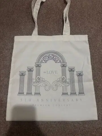=LOVE 이코러브 5주년 기념 토트백