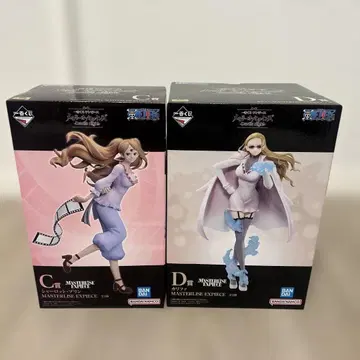 제일복권 원피스 샬롯 푸딩 & 칼리파 피규어 2체 세트