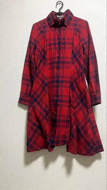 비비안 웨스트우드 원피스 체크