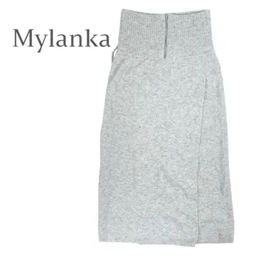 04T420 마이렌카 슬릿 롱 니트 스커트 봄/가을