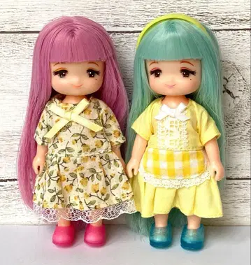 리카짱 캐슬 미키짱 마키짱 마키짱 두 명 의류 신발 포함