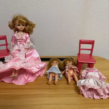 [레트로] 리카짱 미키짱 마키짱 본체 드레스 세트 묶음 판매