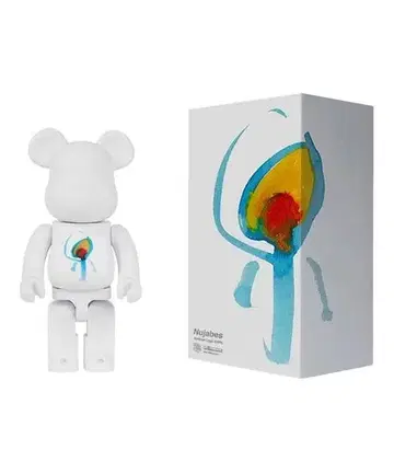 베어브릭 BE@RBRICK 누자베스 하이드아웃 로고 400%
