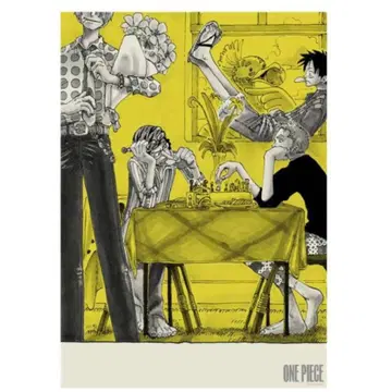 원피스 A2 POSTER -aqua vitae- 밀짚모자 일당