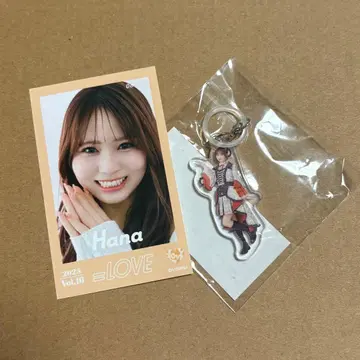 =LOVE 오바 하나 메지루시 액세서리 이코러브 투어 굿즈