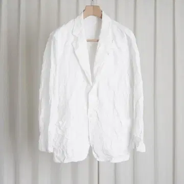 AURALEE WRINKLED WASHED FINX TWIL JACKET