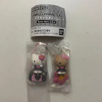 산리오 캐릭터즈 헤이세이 갸루 참 헬로키티 일광화상 가챠