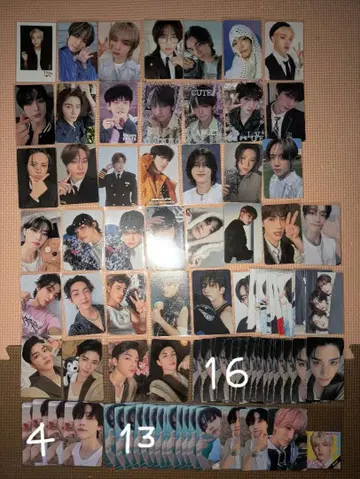 K-POP 트레이딩 카드 묶음 판매